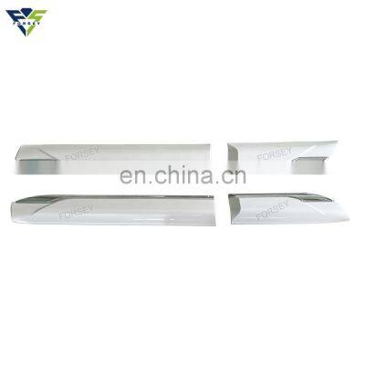 Exterior Accessories Chrome Car side door moulding trim bar for land cruiser 300 2022 door strip