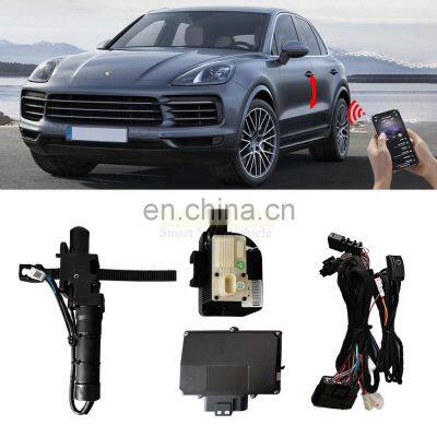 Hansshow Auto Presenting Door For Porsche Cayenne Suction Door Automatic Doors With Remote Control