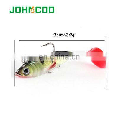 JOHNCOO 90mm 20g Pesca Soft Bait Fishing Lure Soft Lead Fish Lures photo-2