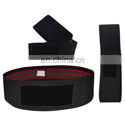Long Hip Circle Custom Logo Non Slip Elastic Fabric Hip Circle Booty Bands Workout Resistance Bands for Legs photo-2