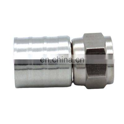 Conector Coaxial RF F Enchapado de Niquel Para Rg58 / Rg59 / RG6 / Rg11 photo-2