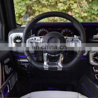 High Quality Auto Accessories Car Carbon Fiber Steering Wheel For Mercedes Benz AMG Style Steering Wheel Can custom Made