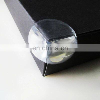 Rubber Ball Transparent Shape Baby Safety Silicone Corner Protector Kids Soft Clear Table Desk Edge Corner Guards photo-3