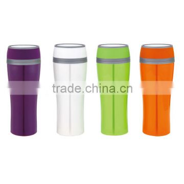 400ml plastic travel mugs with leakproof lid BL-5088