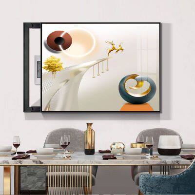 Newest Abstract Oil Painting for Living Room Decoration 05
