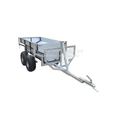 LOG Trailer With Box &crane photo-3