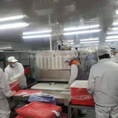 Tunnel Microwave Heating Oven for Ready Meal, Commercial Fast Food Heating Machine photo-5