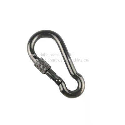 304/316 Stainless Steel Carabiner Hook With Lock Nut photo-3