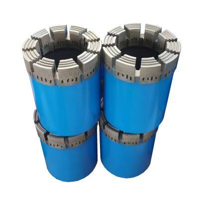 impregnated diamond core drill bit, BQ NQ HQ PQ, wireline core barrels, coring bits, hard formation, deep hole rock core recovery