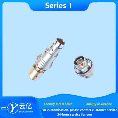 T Series Aviation Plug Socket TLG.2A.102T.304. CLAD52 Push-pull Self-locking Connector ZYA.2A.102T.304. CLLNP52 photo-3