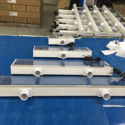 RGB LED Waterfall Light for Garden Pool Decoration Replaceable Strip Water Descent Fountain photo-4