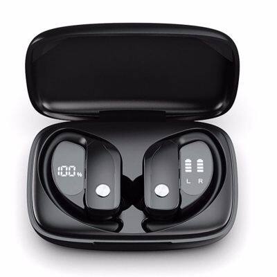 T16 Blue tooth ecouteur Earphones True Wireless Earbuds TWS Ear Hook Sports Waterproof Headsets Bass Gaming Headphones With Mic