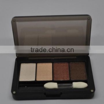 Square magnet compact case with transparent upper lid ,makeup case