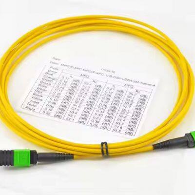 Direct Factory Price OM1 OM2 OM3 OM4 OM5 12cores MPO-MTP Male/Female Trunk Cable photo-2