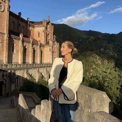 Cross-border Round Neck With Patch Pocket Decoration, Loose Jacket for Women photo-3