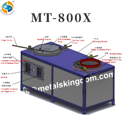 MT-800X стационарная машина для шлифования вентильного сердечника