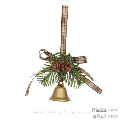 Wholesale Christmas Decorations: Bells, Velvet Bows & Pine Cone Pendants for Trees, Cars & B2B Supplies photo-2