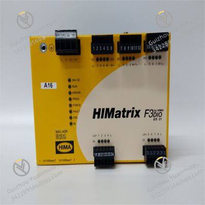 Модуль цифрового ввода/вывода HIMA F3 DIO 8/8 01 photo-3