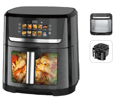 Quality visible air fryer, new intelligent large capacity multifunctional oven for home use（Wechat:13510231336）