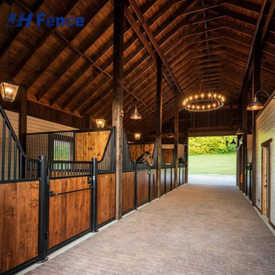 Hot Sale Exporting Supplier Large Quantity Safe Surface Treatment Wholesale Horse Stable Stall Shelter