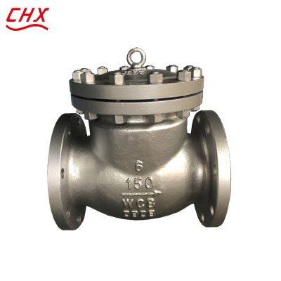 ANSI /API Swing Ball Type Check Valve Carbon Steel WCB Stainless Steel 13cr Trim API Non Return Valve Swing Disc Check Valve photo-6