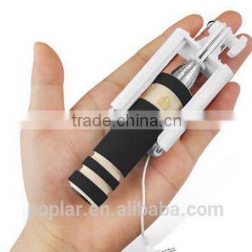 2015 Competitive Price Wire Selfie Sticks for Selfie Mini Selfie Stick for Travel
