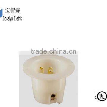 5-15P 15 Amps 125 Volt super quality cheapest nema locking flanged inlet