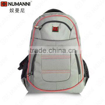 high quality light gray comfortable backpack bag