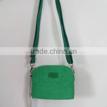 latest green younge girls long shoulder bag