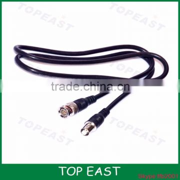 1M Surveillance camera video cable BNC male to female extension cable BNC jumper cable 75-3 RG58 3C-2V