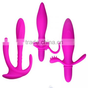 Anal Butt Plug G-Spot Stimulating Soft Silicone Jelly Dildo For Beginner Sex Toy