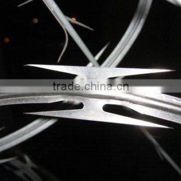 Stainless steel razor barbed wire