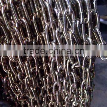5mm Iron Self-color Marine Stud Link Chain photo-3