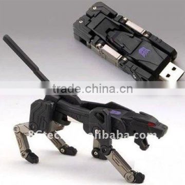 promotion gift robot dong shape metal USB Flash drive gift