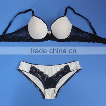 Ladies Adults Age Group China Supplier Low Price brassiere panty set