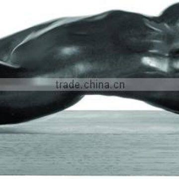 Famous bronze Rodin Nude woman art sculpture