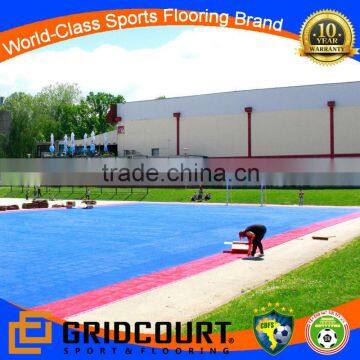 Gridcourt elastic futsal floor