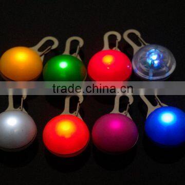 New!!! Round Pearl shaped LED flash blinking tags with ball chains