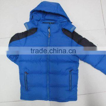 wholesale winter polyester jacket custom men down jacket for the winter