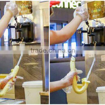 Stainless Steel Korean Ice Cream J Shaped Corn Snacks Machine photo-5