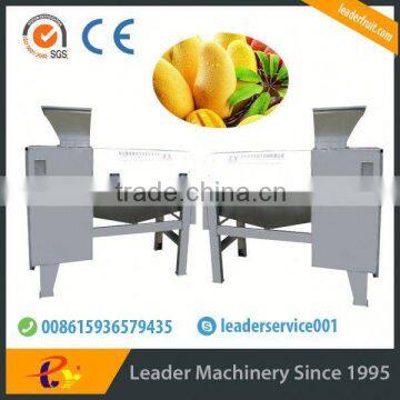 Leader 5-8t/h low power consumption mango barking and juicing machine