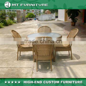 4 Seater Rattan Used Outdoor Furniture for Patio