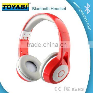 Headset Wireless Foldable Folding Stereo Earphones with Noise Cancelation Microphone & Rechargeable