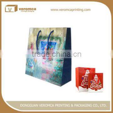 Hot selling christmas tree bag
colorful christmas paper bag