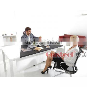 Hot Selling Leather Surface Table Top Manager Table photo-4