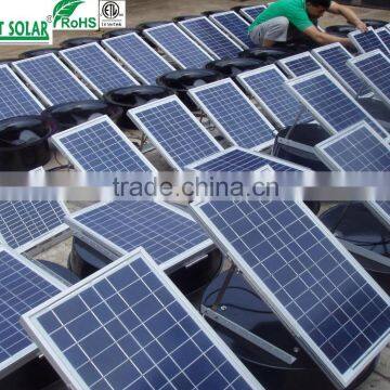 10W Solar attic fan roof fan