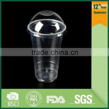 Wholesale 24oz Disposable Plastic Cup/ 700ml PET/PP Material Transparent Cups