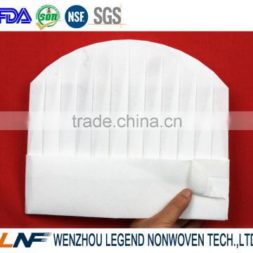 white chef hat nonwoven fabric