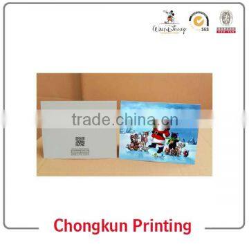 Christmas promotional gifts 3D lenticular cards