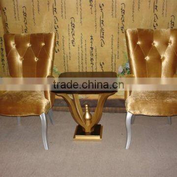 Antique sofa chair and coffee table sets XY2489